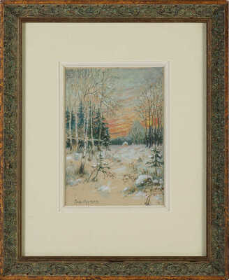 Муравьев Владимир Леонидович. Зимний пейзаж